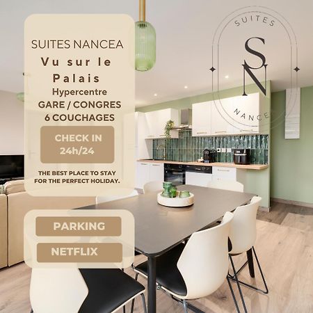 Vue Sur Le Palais - Nancy Gare Congres - Parking - T3 Leilighet Eksteriør bilde