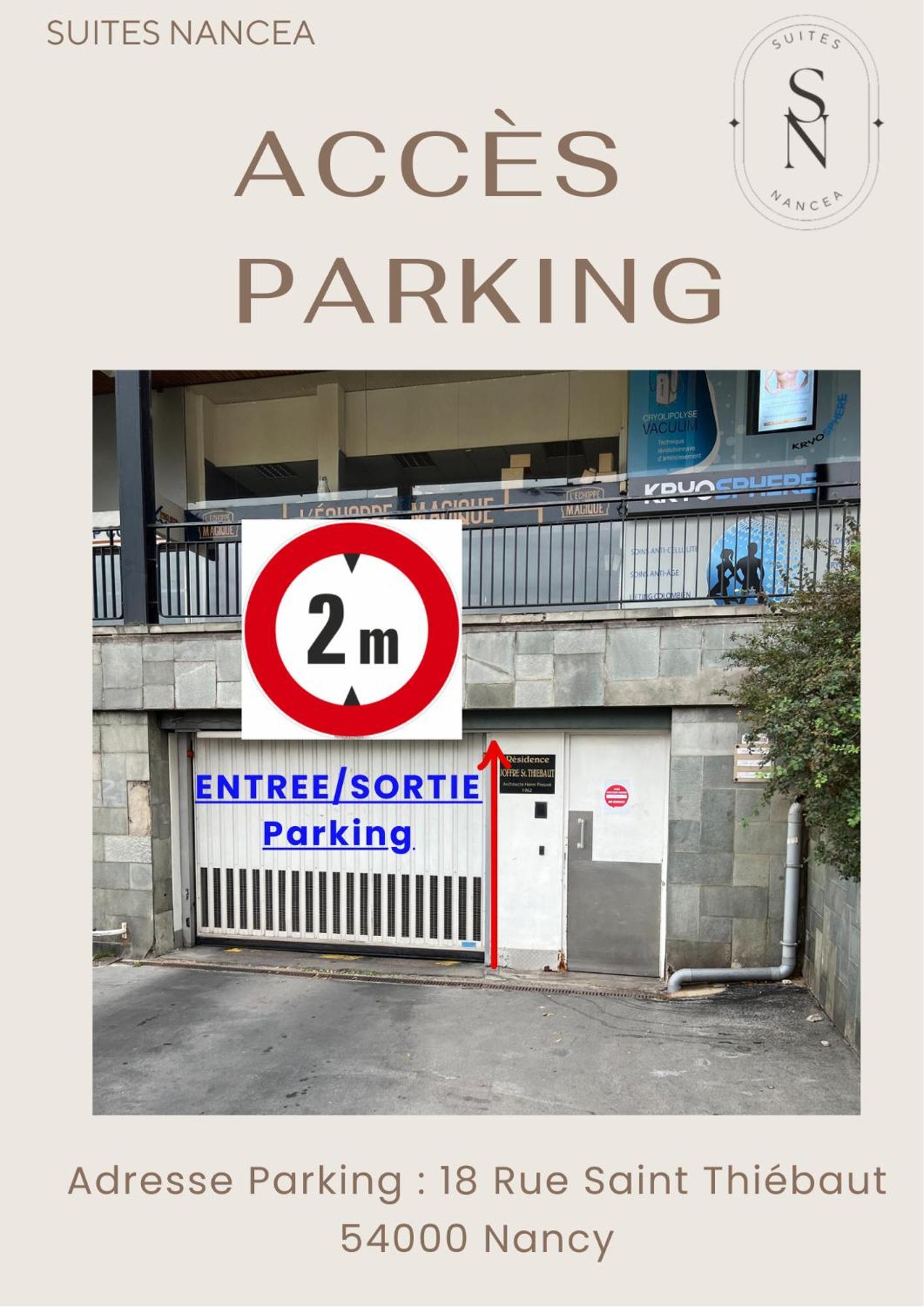 Vue Sur Le Palais - Nancy Gare Congres - Parking - T3 Leilighet Eksteriør bilde